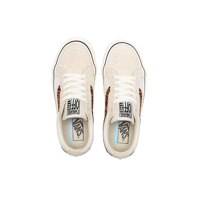 Vans Unisex Sk8-Low Reissue SF White Black VN0A4UWIA0O
