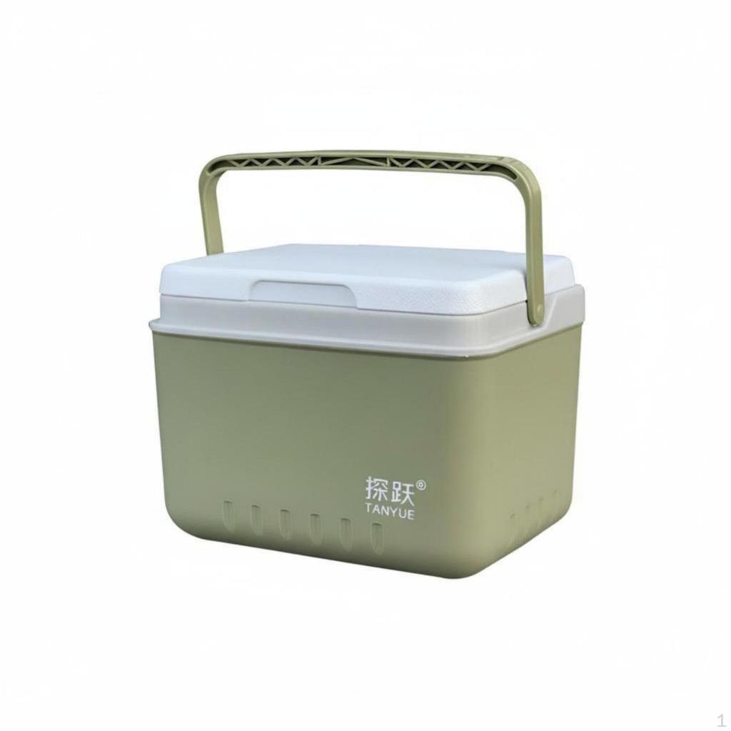 Outdoor Insulated Cooler Box, Portable Ice Chest, Car Fridge for Camping, Food Cooling