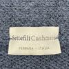 Settefili Cashmere Navy Shawl Collar Cable Knit Tops XS NavyUsed