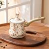 Stainless Steel Turkish Coffee Pot Milk Cup 1pcs Coffee Pot for Brewing Tea, Chocolate, Butter, Milk Cup LS-KFH