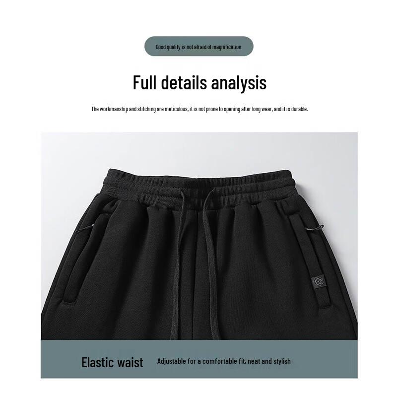 ROMON Men's Thermal Lamb Wool Lined Sports Pants
