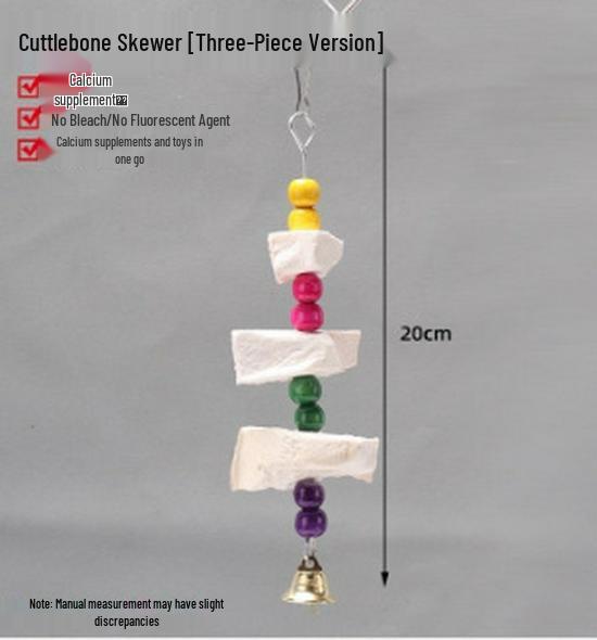 

Скидка для новичков: Кальциевая добавка из кости каракатицы для волнистых попугайчиков и корелл - корм для птиц для стачивания клюва