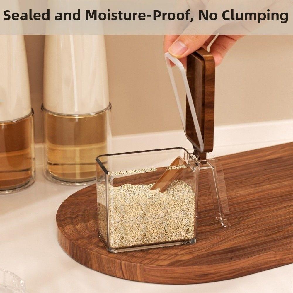 Leak-proof Condiment Storage Container Moisture-proof Sugar and Salt Container Restaurant