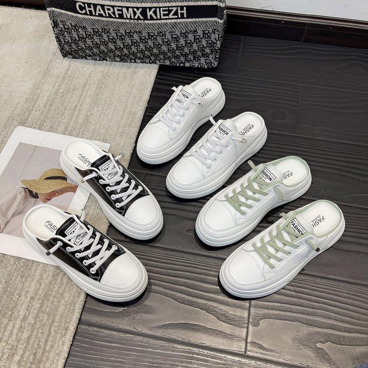22 primavera, estate, autunno e inverno nuove scarpe da tavola scarpe per studenti a taglio basso punta rotonda con cinturino