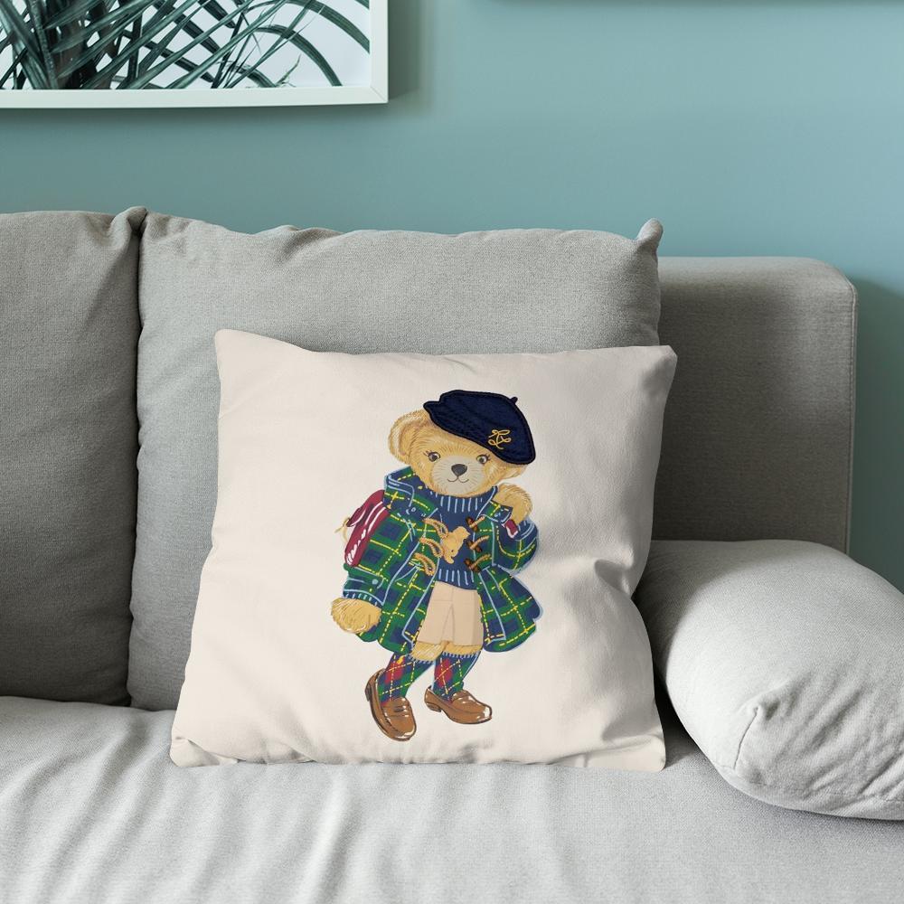 Cool PPolo BBearS Pillow Case Pillow Case Soft Cushion Cases for Farmhouse Sofa Decor Home Decorations and Protector