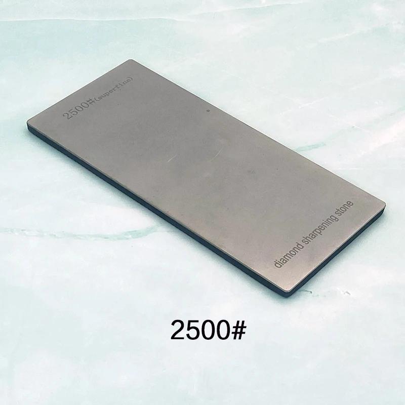 DiamantSchleifstein Messerschärfer Anti-Rutsch-Basis 120~3000 Küchenmesser Schärfwerkzeug Set 4-8 Dünne Klinge Platten Set