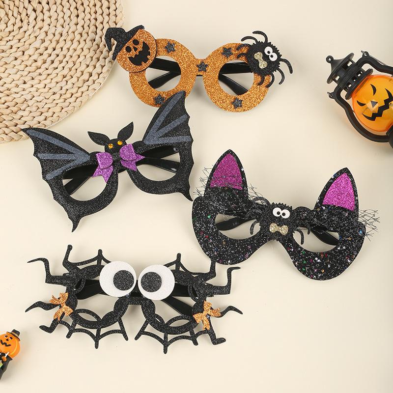 Funny Party Glasses Halloween Pumpkin Spider Creative Mask Little Girl Holiday Demon Dress Up Photo Props