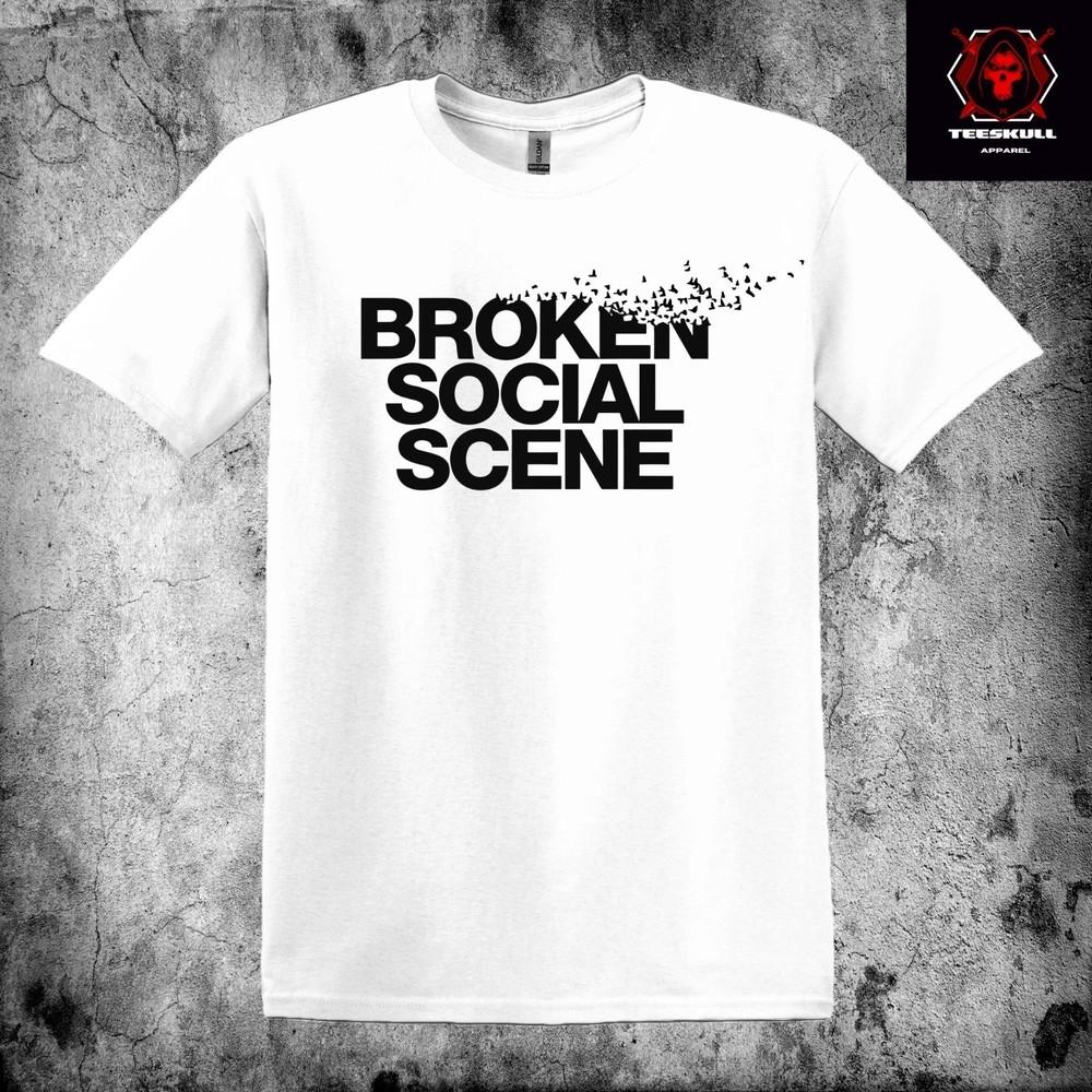 

Broken Social Scene Indie Rock Band Multi Color Cotton T-SHIRT S-4XL BL1727 S
