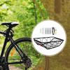 Bike Rear Basket Cargo Storage Thickened Rust Resistant Convenient for Backpacks