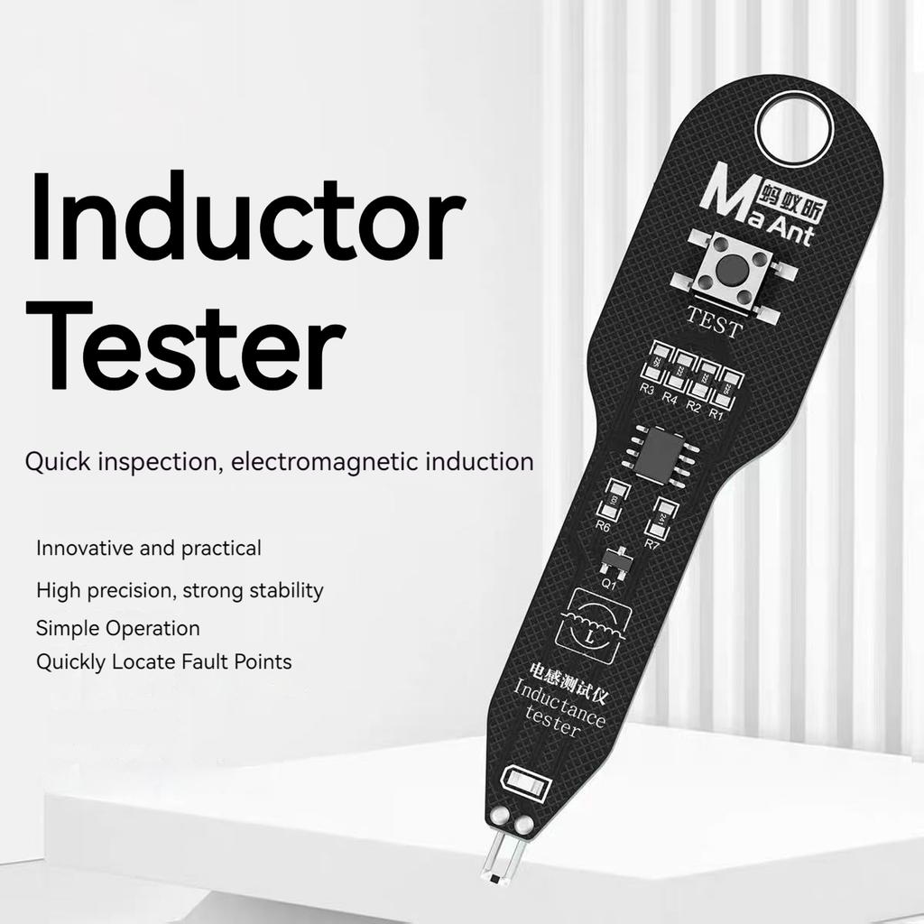 Inductance Tester High Precision Electromagnetic Induction Instrument Inductor Detector Repair Mobile Phone Motherboard