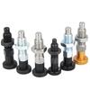 Self Locking/Return-Type Index Bolts Aluminum Knob Plungers Index Pin Simple Structure Indexing Plungers With Lock-Nut