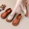 Women's Casual Platform Loafers Shoes Comfortable Work Business Shoes Leather Slip On Shoes for Women Flats Driving Walking Dress Shoes Penny Loafers