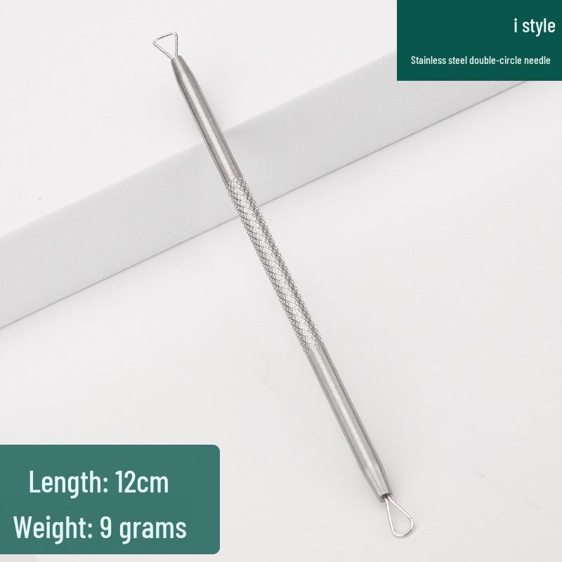 Stainless Steel Blackhead Remover & Acne Needle Set - Beauty Tools