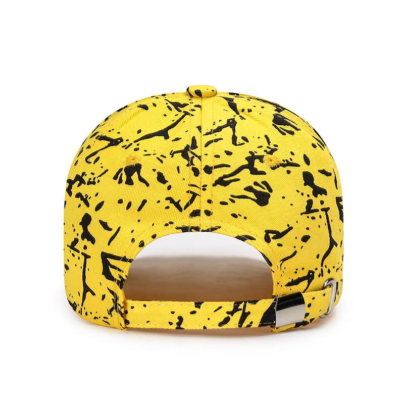 Korean Style Cotton Paint Splatter Baseball Cap
