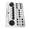 Live Sound Card Intelligent Noise Reduction USB Mini Sound Mixer Board for Music Recording Karaoke