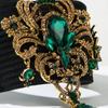 European and American Heavy Industry Luxury Diamond-encrusted Flower Headband Ethnic Style High-end Ball Hair Accessories