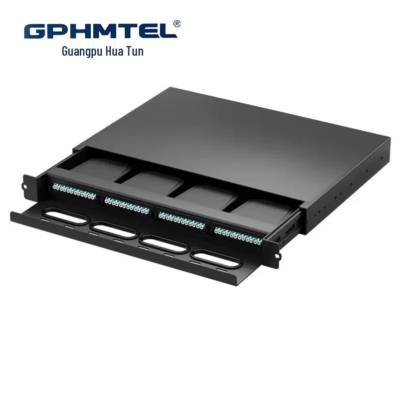 Guangpu Huamai 1U High-Density Fiber Optic MPO Patch Panel