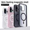 For OnePlus 15 Case Hard PC Transparent Ring Stand Magnetic MagSafe Protective Back Cover Case For OnePlus 15T One Plus 15 Shell