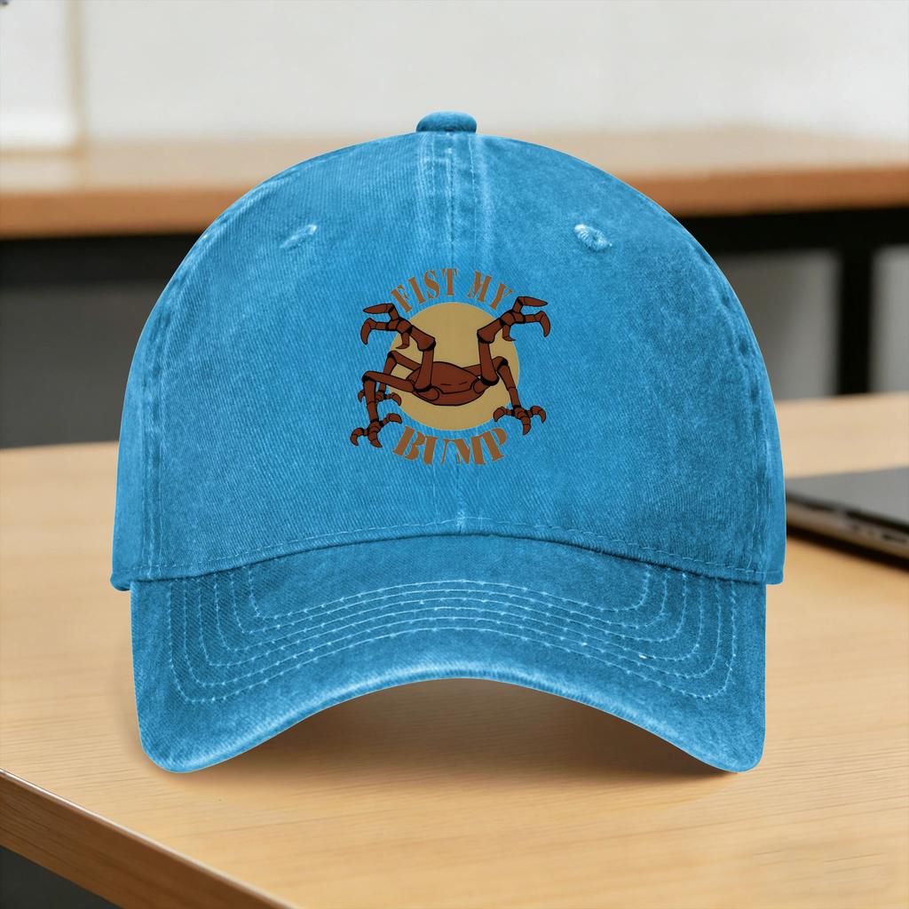 Rocky Fist My Bump Casual Baseball Cap For Women Unisex Summer  Hunting Camping Trucker Hat Streetwear Sunscreen Snapback Cap