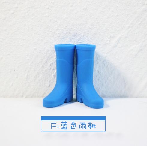 1/6 1/12 Doll House Simulation Miniature Mini Long Rain Shoes Boots Model Decor