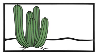 Wall Panel Cactus 60X1.3X33 Cm