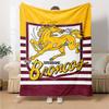1pc Football Team (19) Blanket, Gift, for Men and Women, Soft Blanket, Good for Sofa Bed Couch Travel, Lightweight Flannel Blanket
