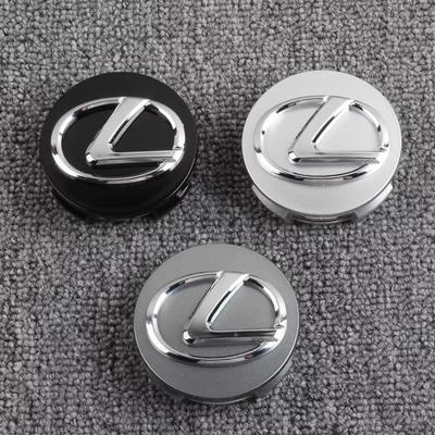 4Pcs 62MM Car Emblem Wheel Center Cover Hub Accessories For GS IS LS500h ES260 ES300h RX350h NX260 UX260 LM LC RZ450e TX