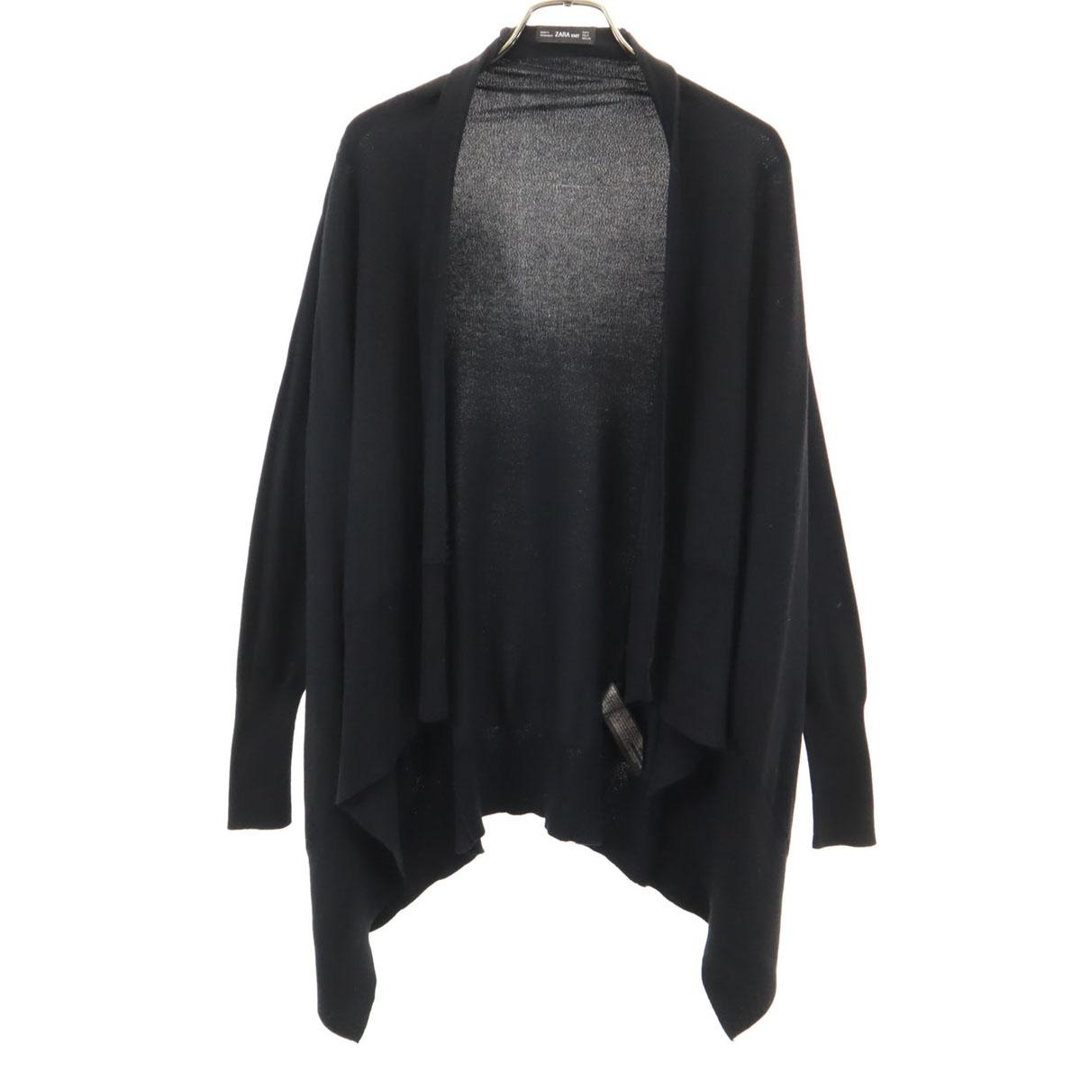 

ZARA Кардиган с длинным рукавом S черный Женский Б/у