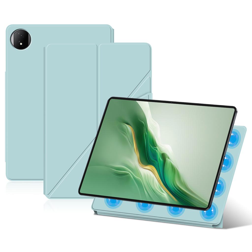 For Honor MagicPad 2 12.3 Leather Case Origami Stand Magnetic Tablet Cover Auto Wake/Sleep