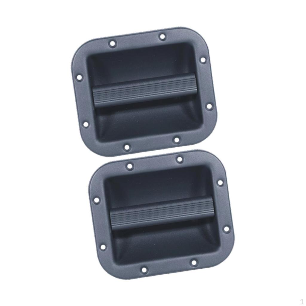 2 Pieces Speaker Cabinet Handles Accessories Pull Side Handle Loaded Case Supplies Carry