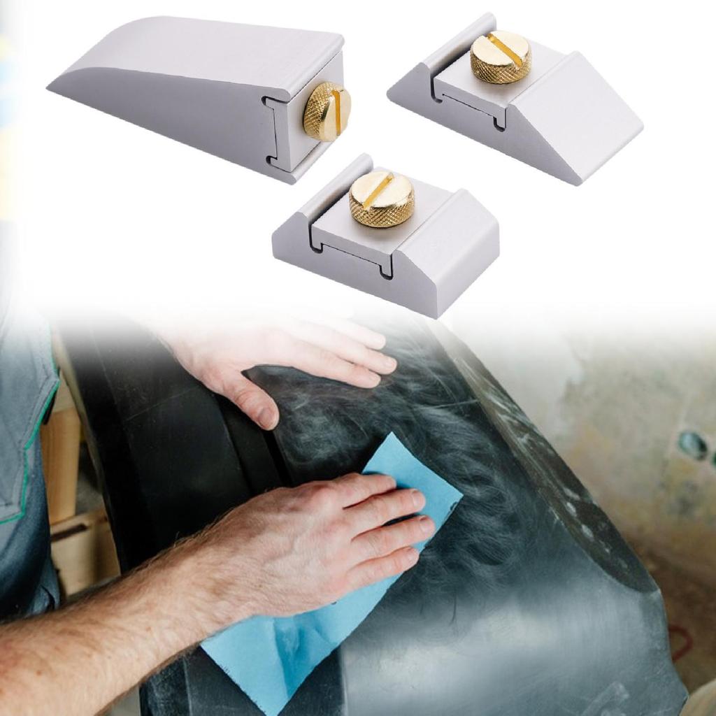 Hand Sanding Block Sturdy Sand Paper Holder for Drywall Wood Metal Polishing