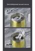 Pure Titanium Double-Layer Coffee Cup: Stylish, Portable, and High-Quality for Home or Outdoor Use.