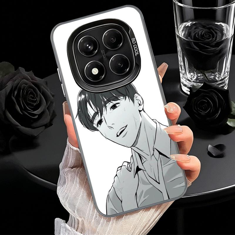 B-J A-Alex Anime Soft Phone Case for Xiaomi Redmi Note 13 14 15 Pro Plus 12S 12 11S 11 11T 10S 10 Shockproof Cover Back Shell