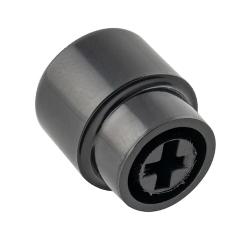 Musiclily Ultra Lever Switch Knob, Old TL Type, Inch/Metric Compatible, for Telecaster Electric Guitars, Black (Set of 2)