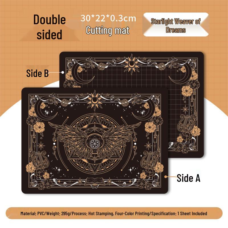 Yu Xian Waterproof Carving Cutting Board & Anti-Cut Mat with Dream Pillow Star River Design