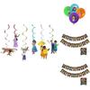 Vibrant And Eye-catching Encanto Birthday Party Decorations Set With Balloons And Hanging Pieces