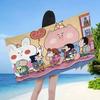 Anime C-Crayon S-Shin-chan Microfiber Beach Towel Absorbent Quick dry Soft Yoga Swimming Resort Mountain Climbing Towel