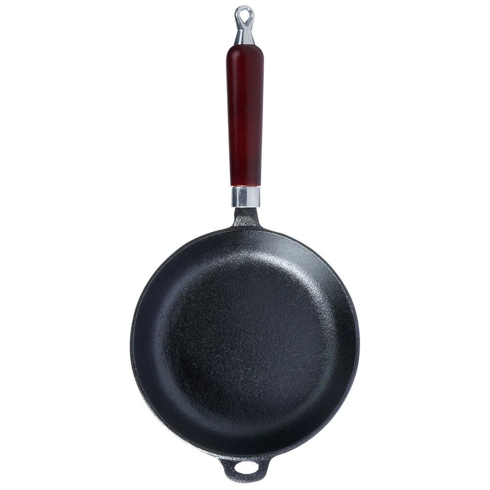 Cast iron frying pan with silicone cover CAST LINE 30 cm