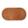 Natural Solid Wood Hand-polished Multi Functional Wooden Tray