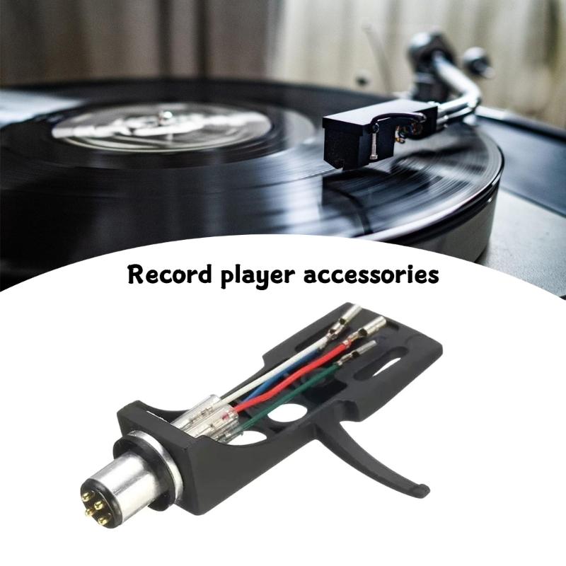 Aluminum Turntables Cartridge Stand Holder with Color Wire  for Record Player Needle Holder for Audiophiles