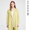 ELLASSAY Women's Elegant Double-faced Wool Coat