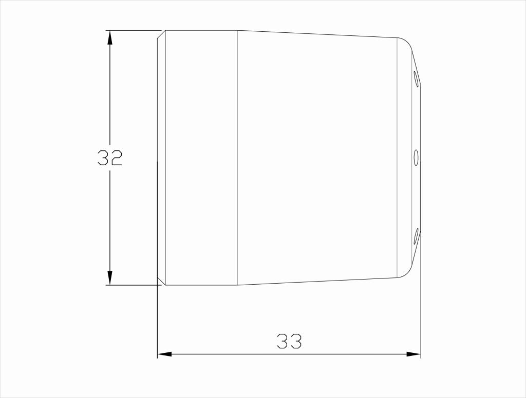 SSK Aluminum Bar End YAMAHA M16 Color: Red ABEYA01RD