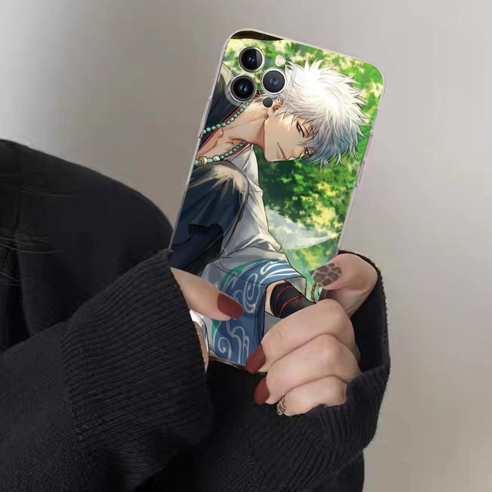 Animation G-Gintama Phone Case For IPhone 16 15 8 7 6 6S Plus X SE XR XS 14 11 12 13 Mini Pro Max Mobile Case