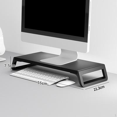 Bilgisayar Monitörü Yükseltici Masa Rafı Masaüstü Taşınabilir Ahşap Kurulumu Kolay Stand