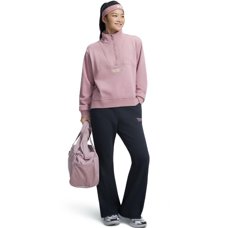 Under Armour OG Solid Color Stand Collar Zip Long Sleeve Sweatshirt Women sweatshirt 6010100-673