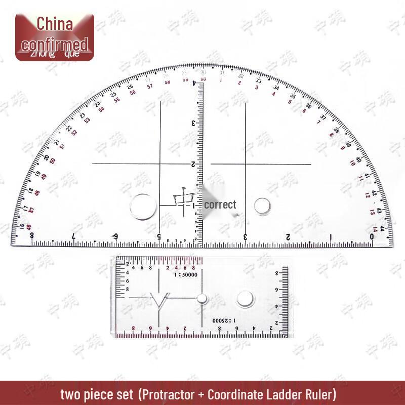 Military Map Measurement Tool Kit