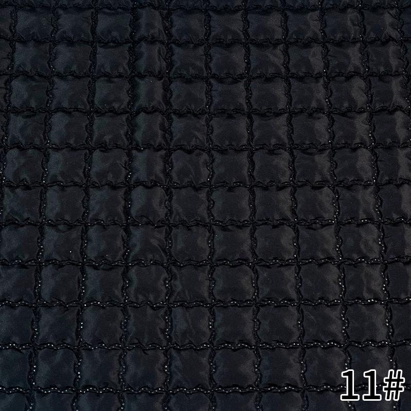 1M Wielokolorowy 3D PU Ultrasoniczny Poliestrowy Materiał Bąbelkowy Elastyczny Kompozytowy Pikowany Haftowany Materiał do Szycia DIY Torba Odzież