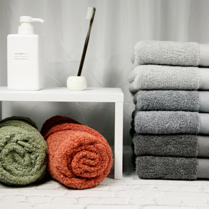 Fluffy Blondie Hotel Towels 40 count 210g (5 sheets) dark gray