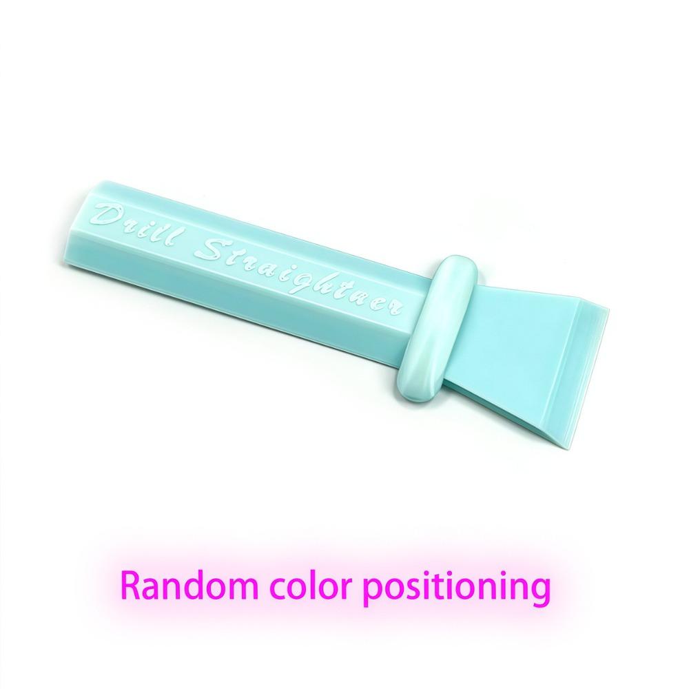 

Fix Tool Diamond Painting Drill Straightener Tool Non-Slip Embroidery Stone Painting Tools DIY Craft Paint Straight Edge світло-синій колір