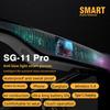 Gafas de Sol Inteligentes de Audio SG-11 Pro, Gafas de Conducción Ósea Bluetooth 5.4 con Protección UV Anti Luz Azul Sonido HIFI